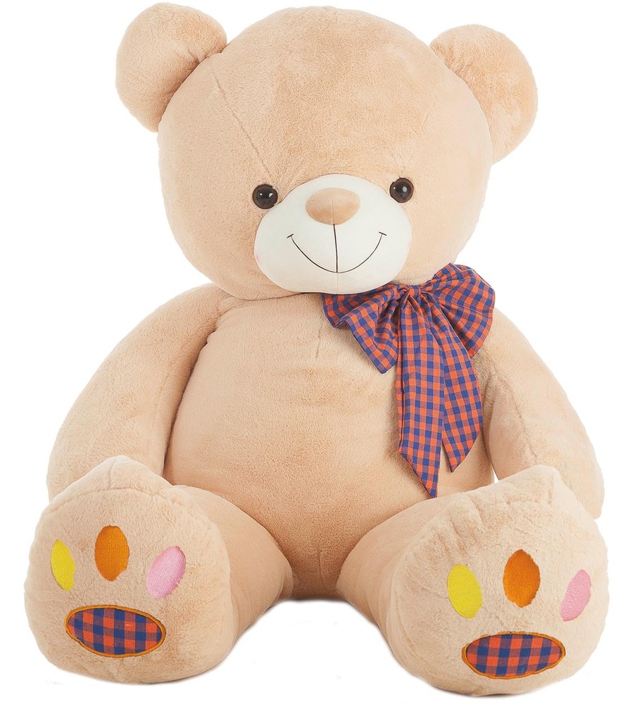 Peluche Oso Huellas Colores 130 Cm
