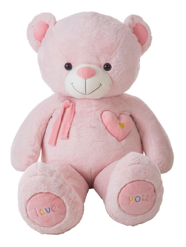 OSO VALENTIN ROSA 115 CM