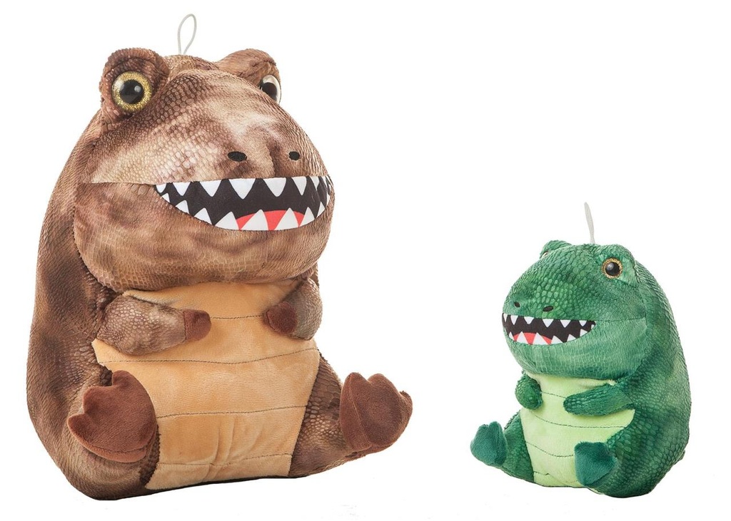 DRAGON VERDE/MARRON BOLI 35 CM
