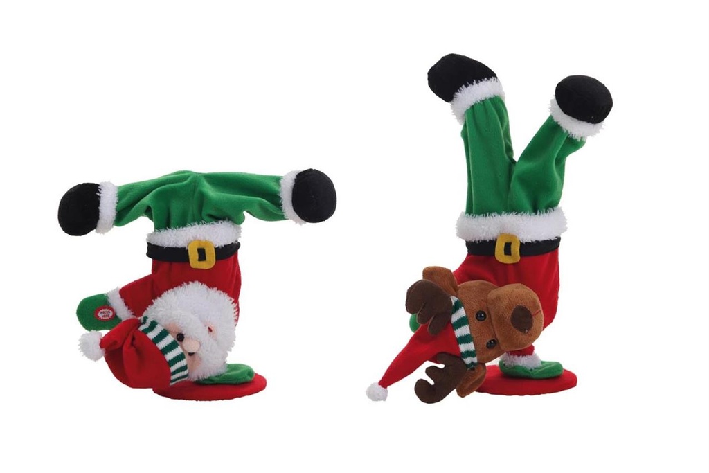 Reno-Papa Noel Rap 35Cm-Pilas
