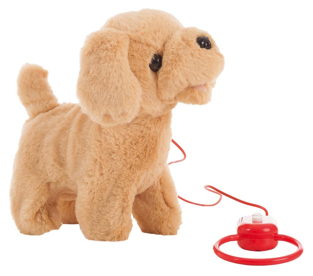 Perrito Labrador Caja-Pilas 22 Cm