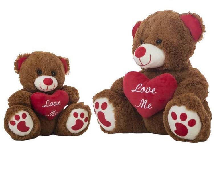 OSO AMOUR CORAZÓN 28 CM