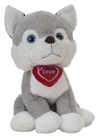 HUSKY CORAZÓN 36 CM