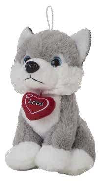 HUSKY CORAZÓN 28 CM
