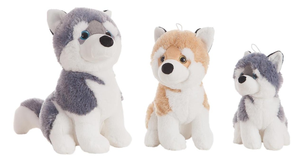 Husky Sultan 22 Cm 2Col. Sust. Gris/Marron