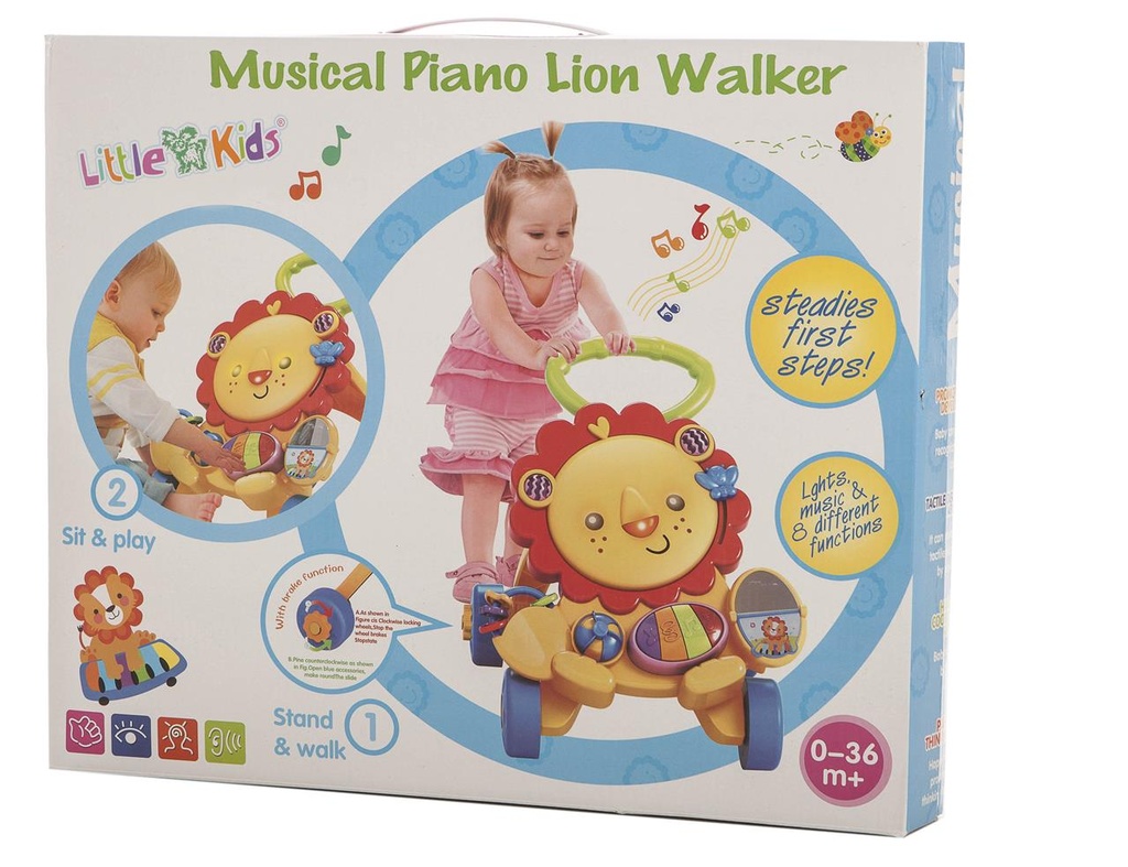 Andador Activity Leon 45X50X40 Cm Musical-Luminoso