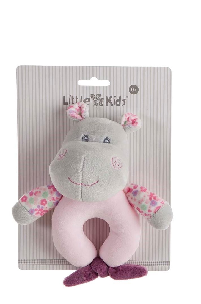 Sonajero Lacito Peluche Hippo 15 Cm