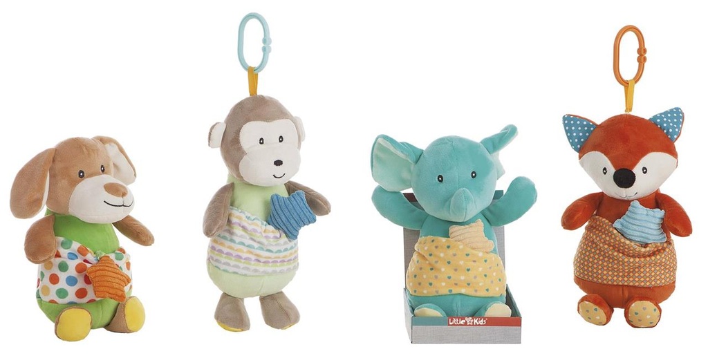 5 Animalitos Luna Vibran 30 Cm / Caja