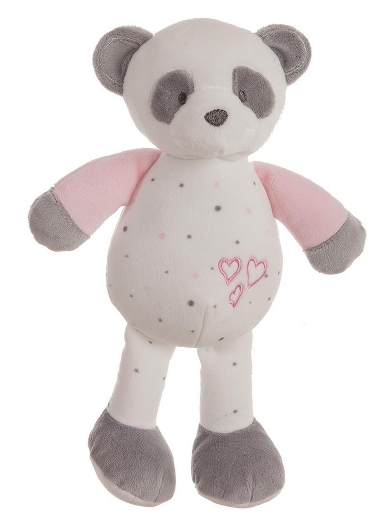 Peluche Extrasuave Baby Panda Rosa 28 Cm
