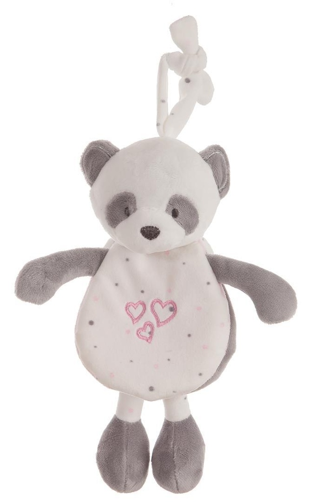 Librito Activity-Espejo-Papel Celofan Panda Rosa 22 Cm
