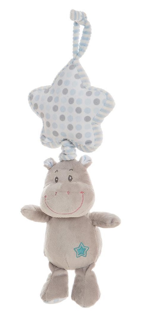 Hippo Estrella Azul Caja Musical 35 Cm