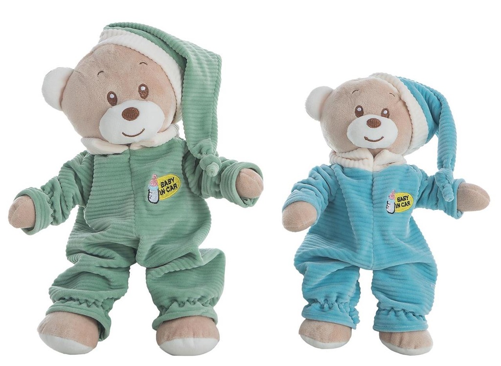Osito Pijama 32 Cm 4 Col. Surt.