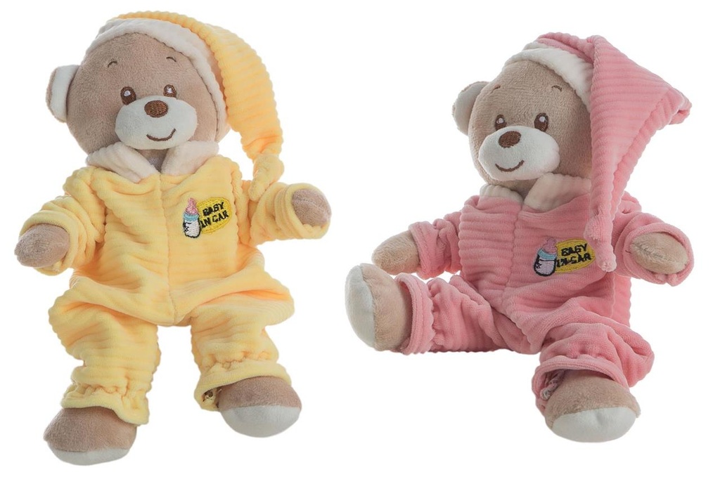 Osito Pijama 22 Cm 4 Col. Surt.