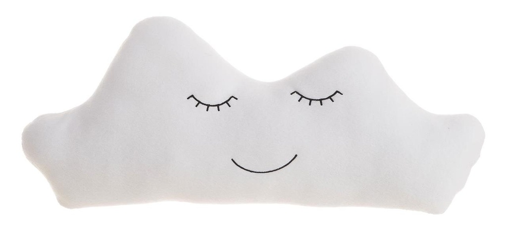 COJÍN/PARACHOQUES CUNA NUBE BLANCA 50 X24 CM