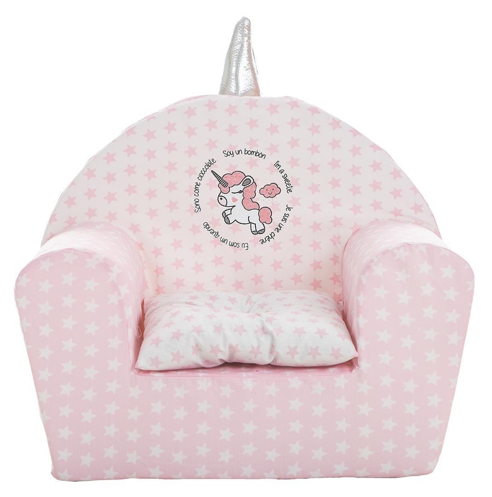 Sillón Unicornio 44X34X53 cm.