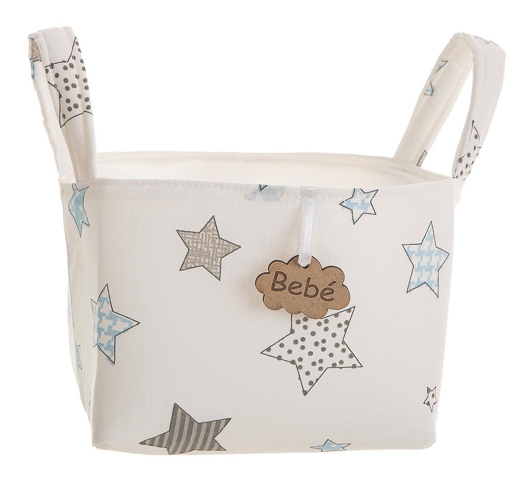 CESTA ASAS MULTI ESTRELLAS 17 X 13,5 X 20 CM