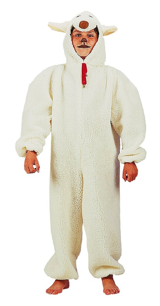 Disfraz Infantil Ovejita Peluche T-3 (7-9 Años)