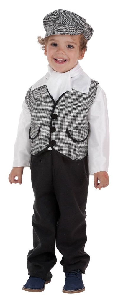 Disfraz Infantil Chulapo Chaleco T-0 2-3 Años