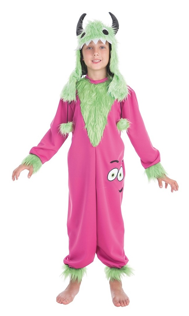 Disfraz Infantil Monster Verde Mimoso T-4 9-11 Años