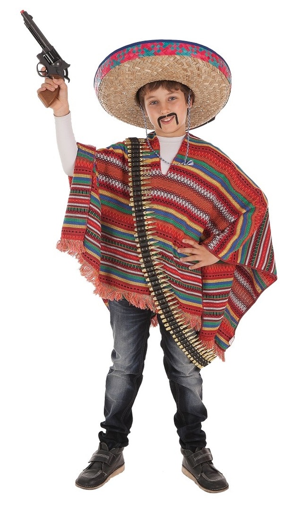 Disfraz Infantil Mexicano T-1 3-5 Años