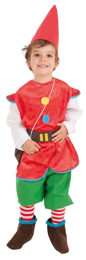Disfraz Infantil Gnomo T-0 2-3 Años