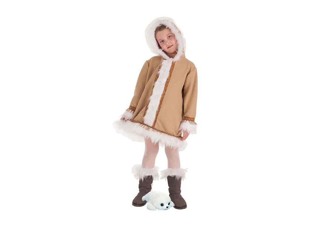 Disfraz Infantil Esquimal Niña T-1 3-5 Años