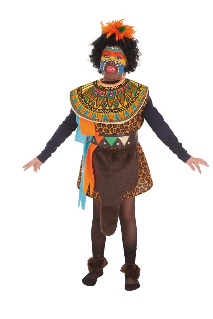 Disfraz Infantil Africana T-1 3-5 Años