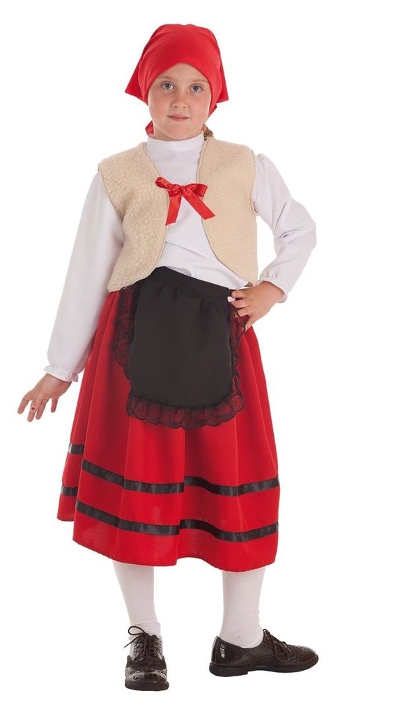 Disfraz Infantil Pastora Chaleco T-0 (2-3 Años)