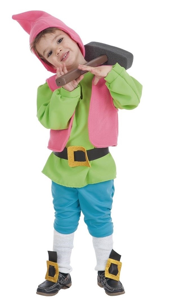 Disfraz Infantil Enanito Verde T-4 9-11 Años