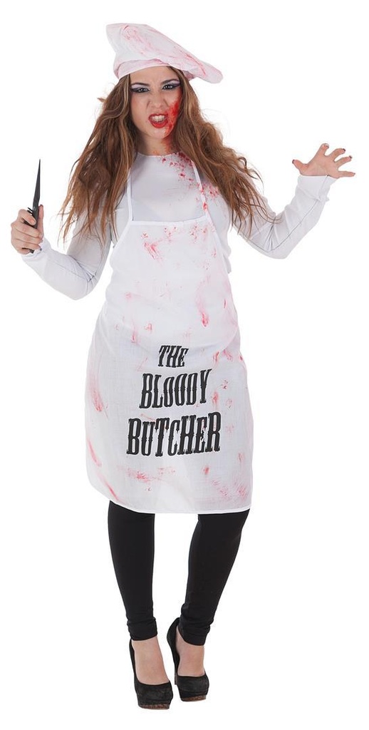 Disfraz Adulto  Cocinera Sangrienta Talla L