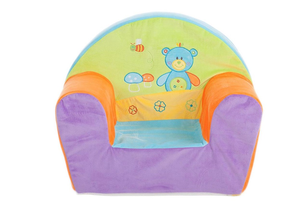 Sillon Infantil Bordado Oso 44X34X53 Cm