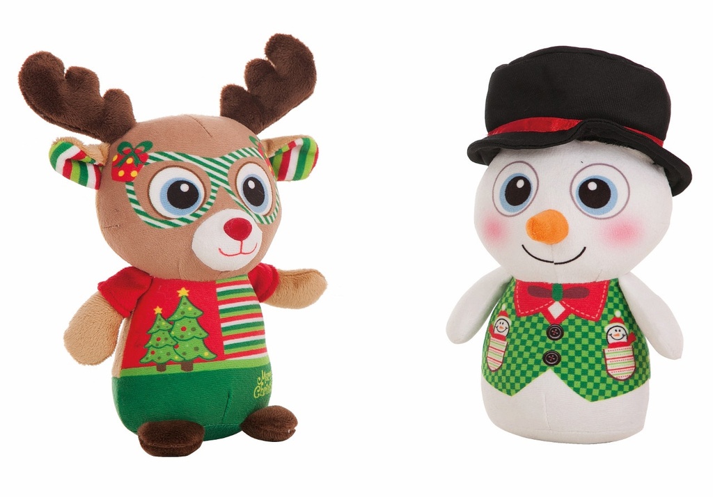 Surtido 4 Muñequitos De Navidad 28 Cm - Modelos surtidos