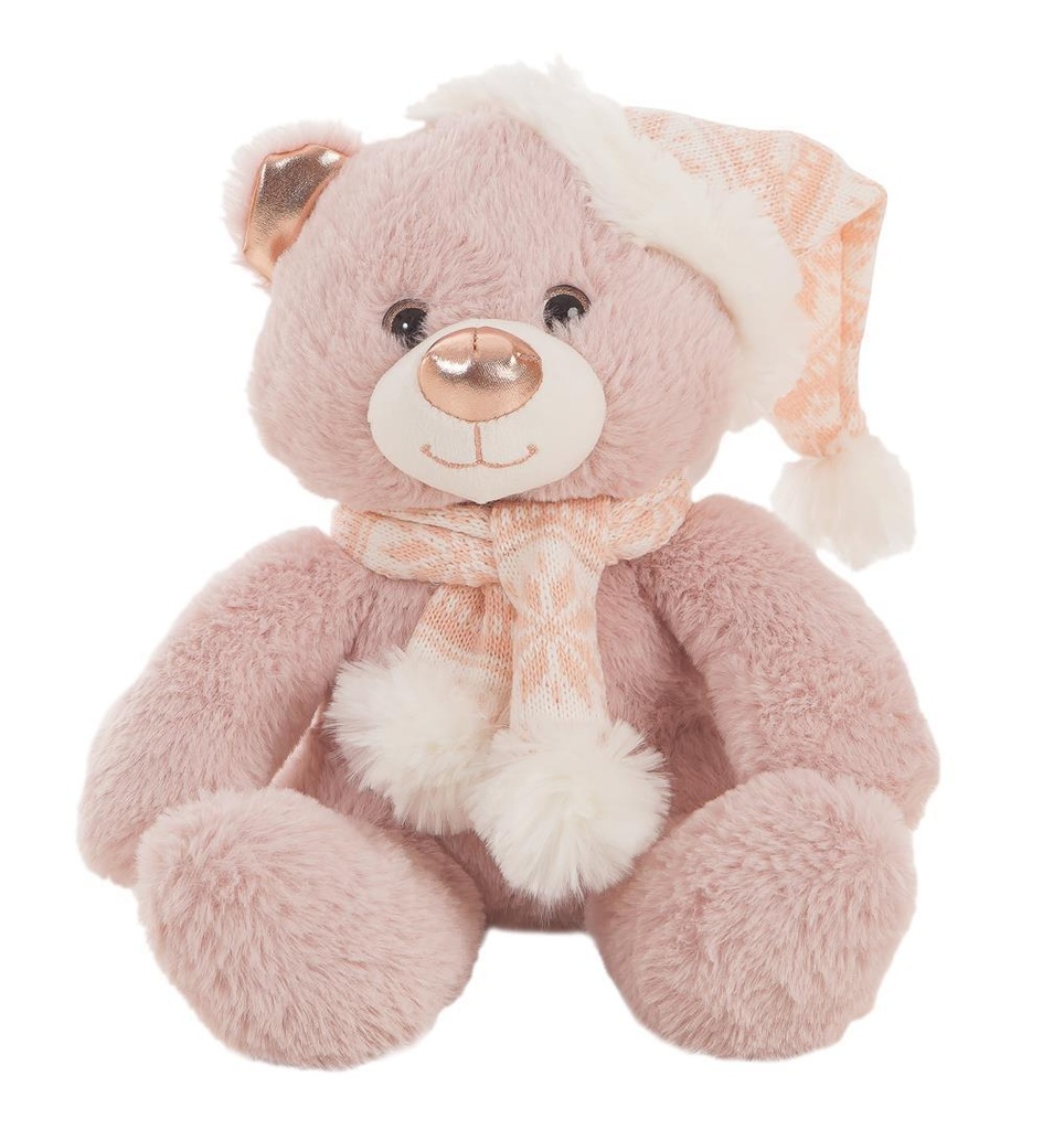 Peluche Oso Navidad 28 Cm