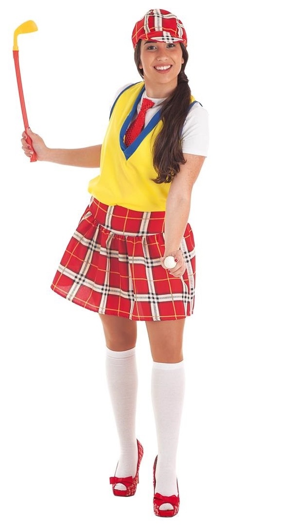 Disfraz Adulto  Jugadora Golf T-M Talla M