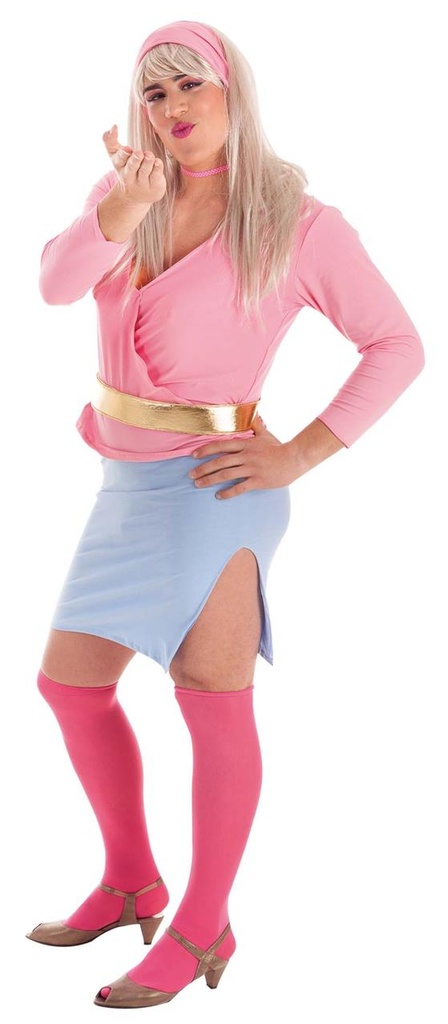 Disfraz Adulto  Muñeca Famosa T-L Talla L