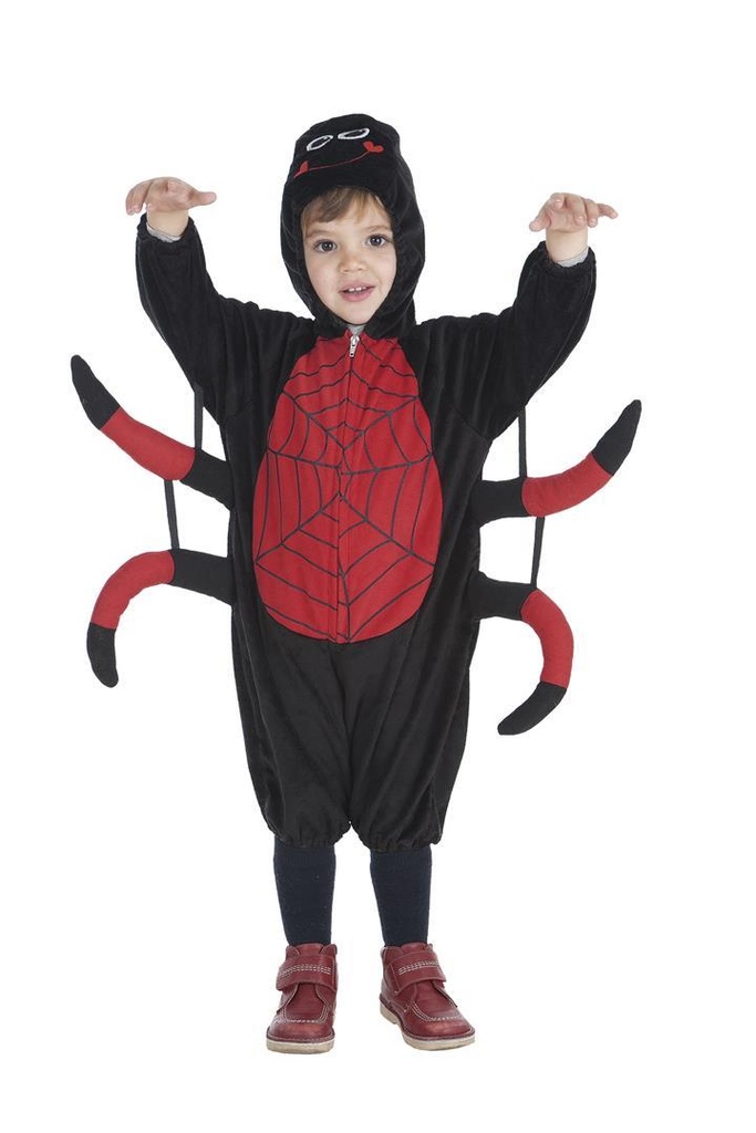 Disfraz Infantil Araña Roja ((3-4 Años)