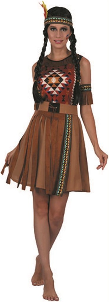 Disfraz Adulto  India Comanche Talla M