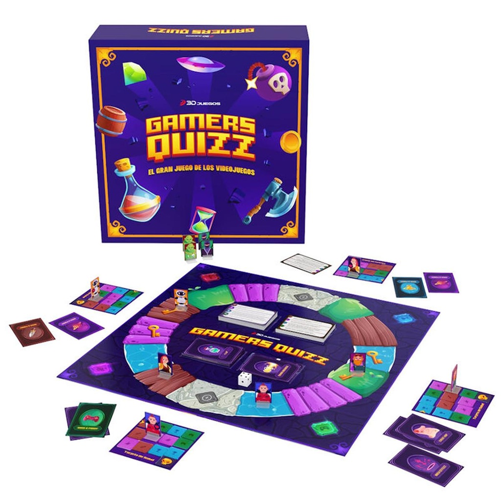 Juego De Mesa Gamers Quizz