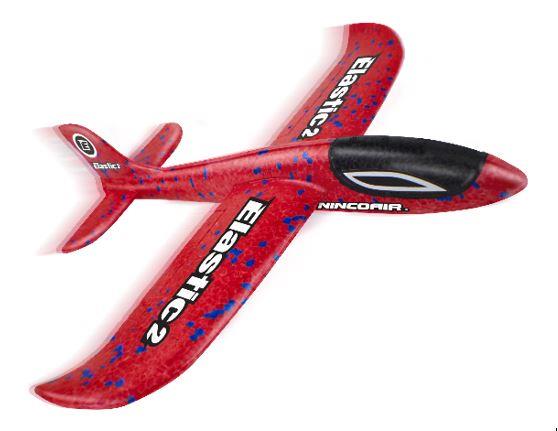 Avión planeador Elastic 2 con lanzador incluido.38 cm