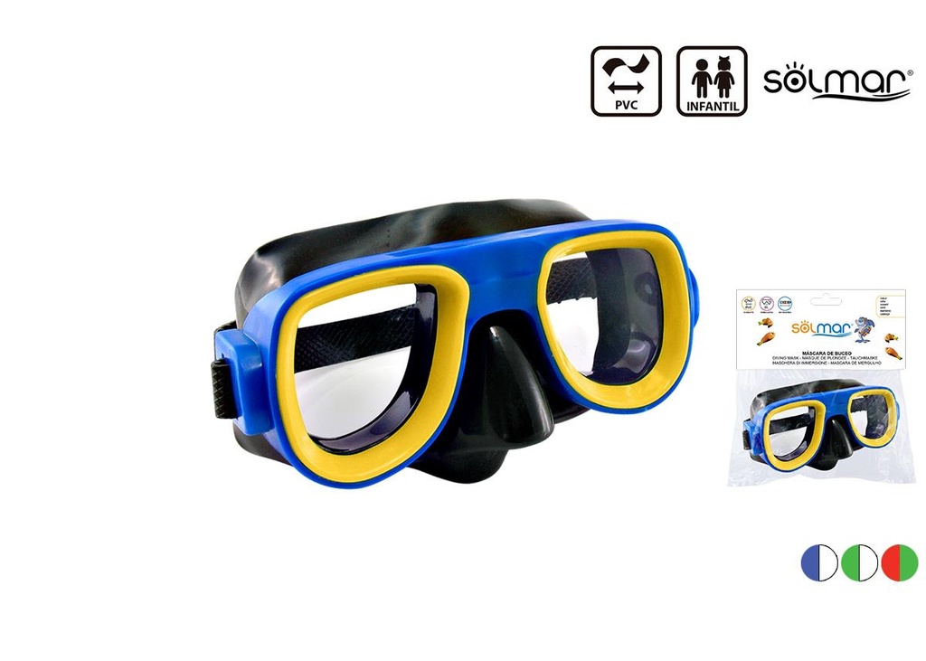 Gafa Buceo Infantil  Pvc Mallorca en bolsa