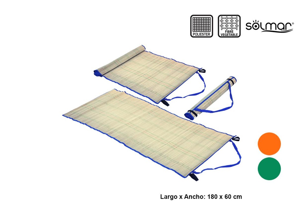 Esterilla Playa 180X60Cm Con Asas Sdos