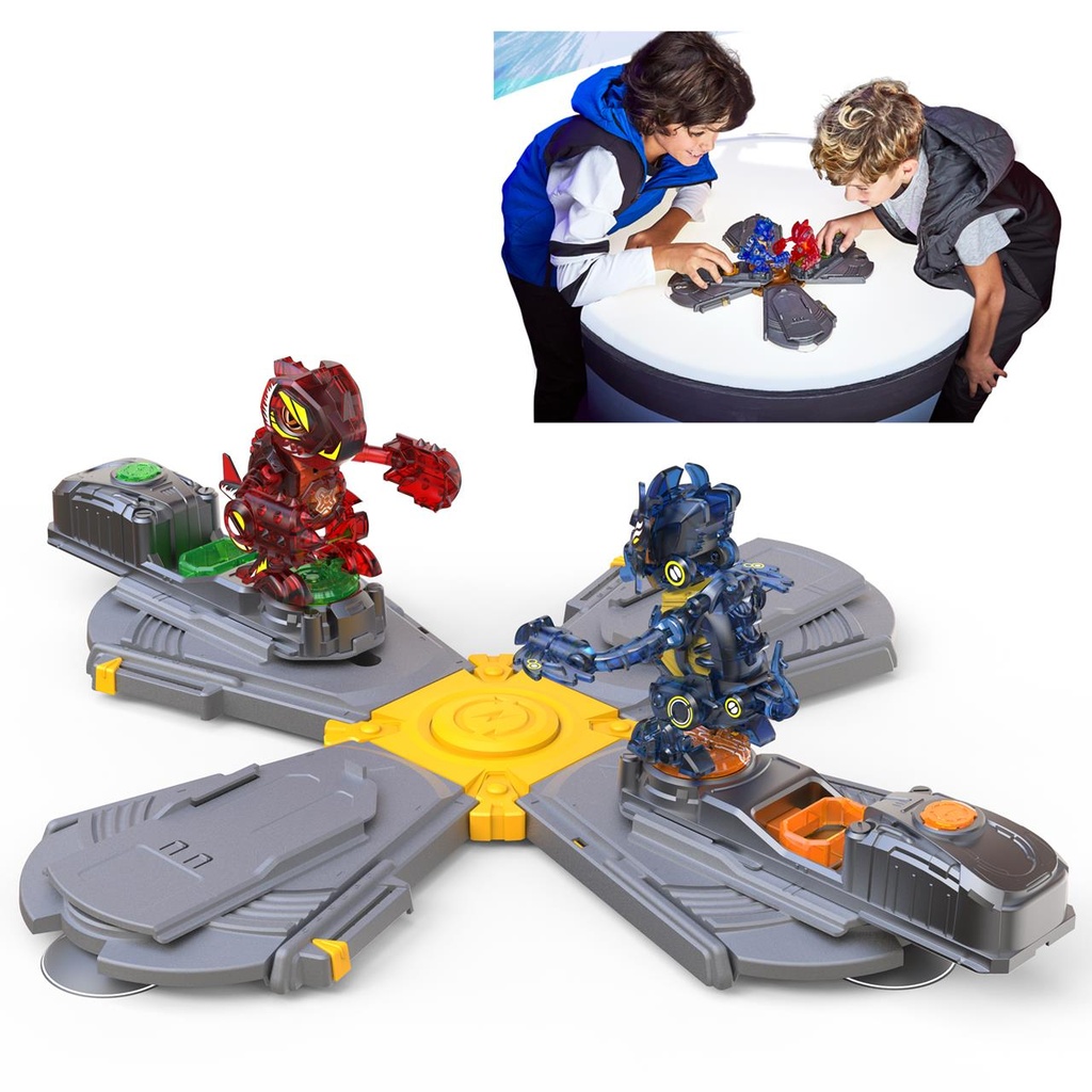 Estadio Arena Biosaurus Kombate.  ¡para una pelea de hasta 4 jugadores! Compatible con todas las criaturas Biosaurus.