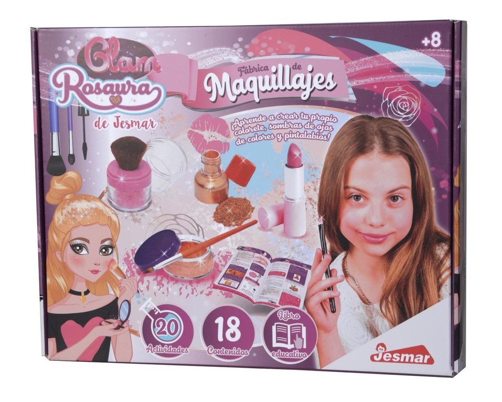 Fabrica de Maquillaje Rosaura. Incluye libro educativo.