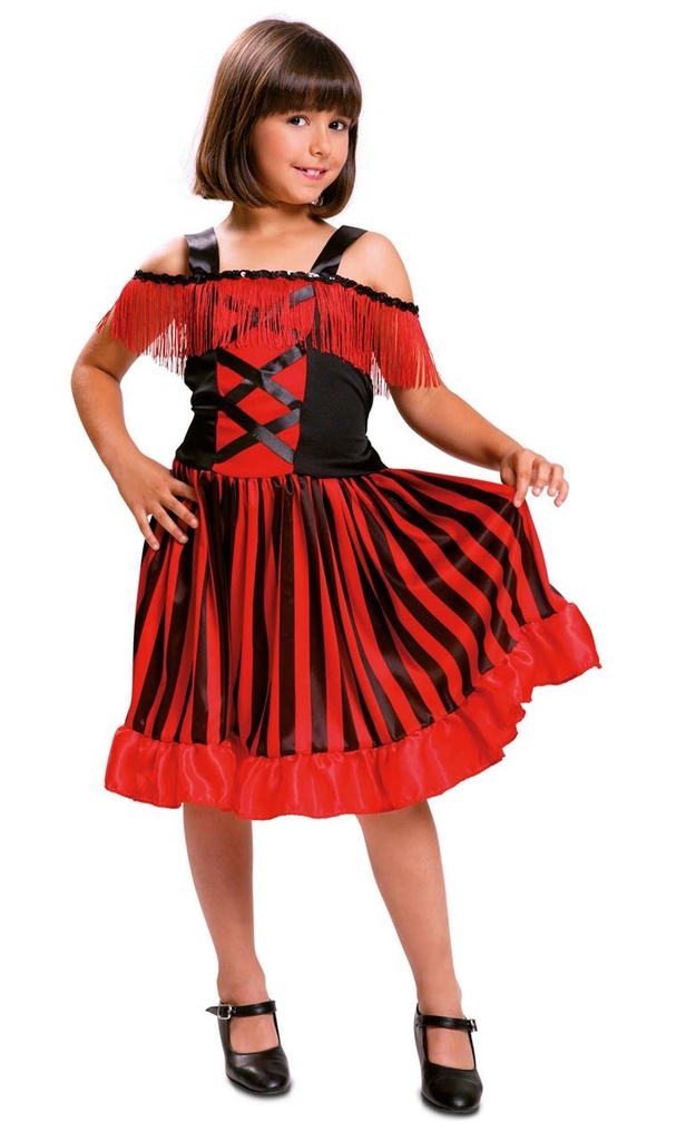 Disfraz Can-Can 10-12 Años (Vestido)