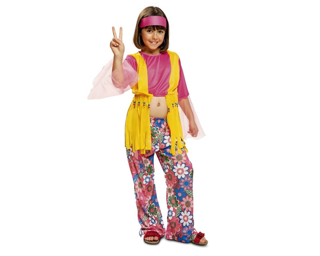 Hippie Flower 3-4 Años Niña