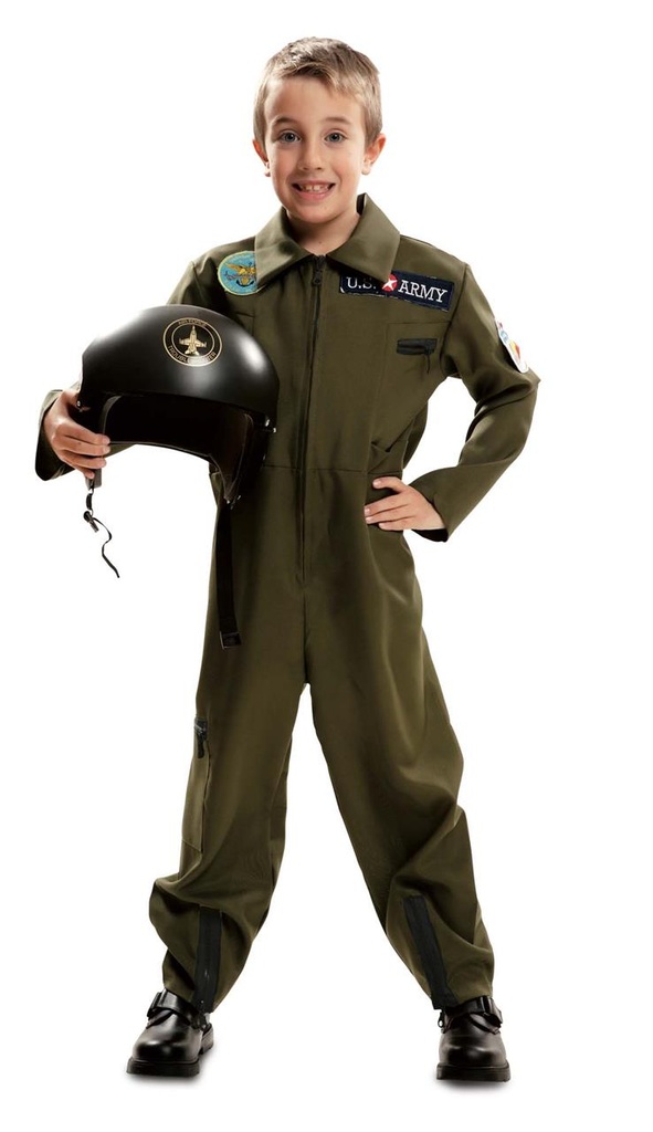 Disfraz  Top Gun Talla 5-6 Y