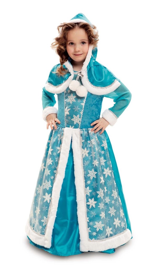 Disfraz  Reina De Hielo Talla 7-9 Y