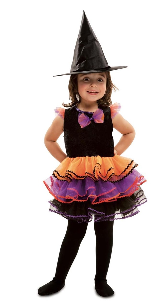 Disfraz  Brujita Fantasía Talla 3-4 Y