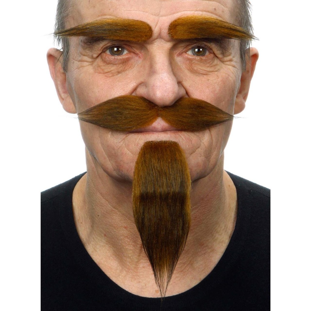 Perilla, Bigote Y Cejas  One Size