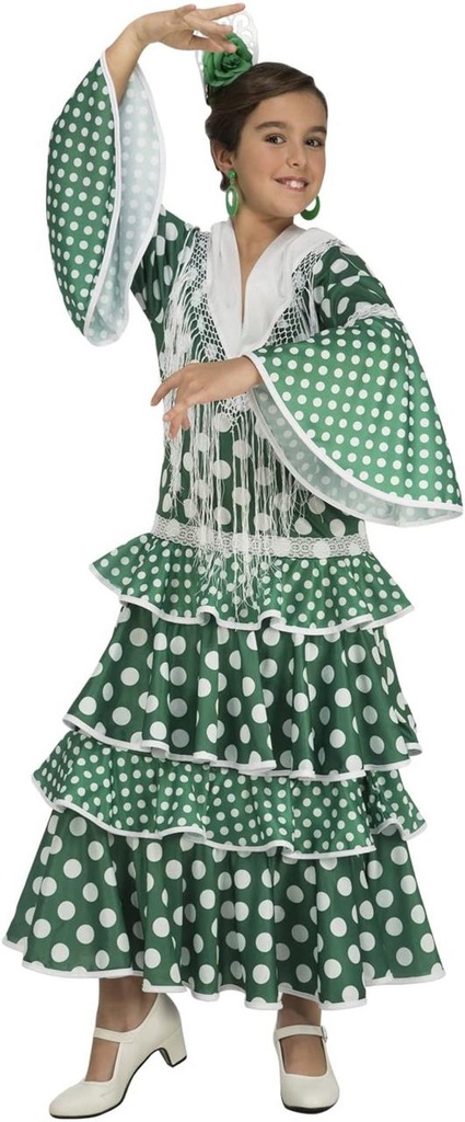 Disfraz Flamenca Giralda 10-12 Años (Vestido (No Incluye Mantoncillo))